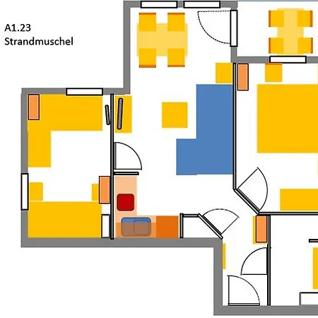 Haus Meeresblick - Ferienwohnung Strandmuschel Baabe